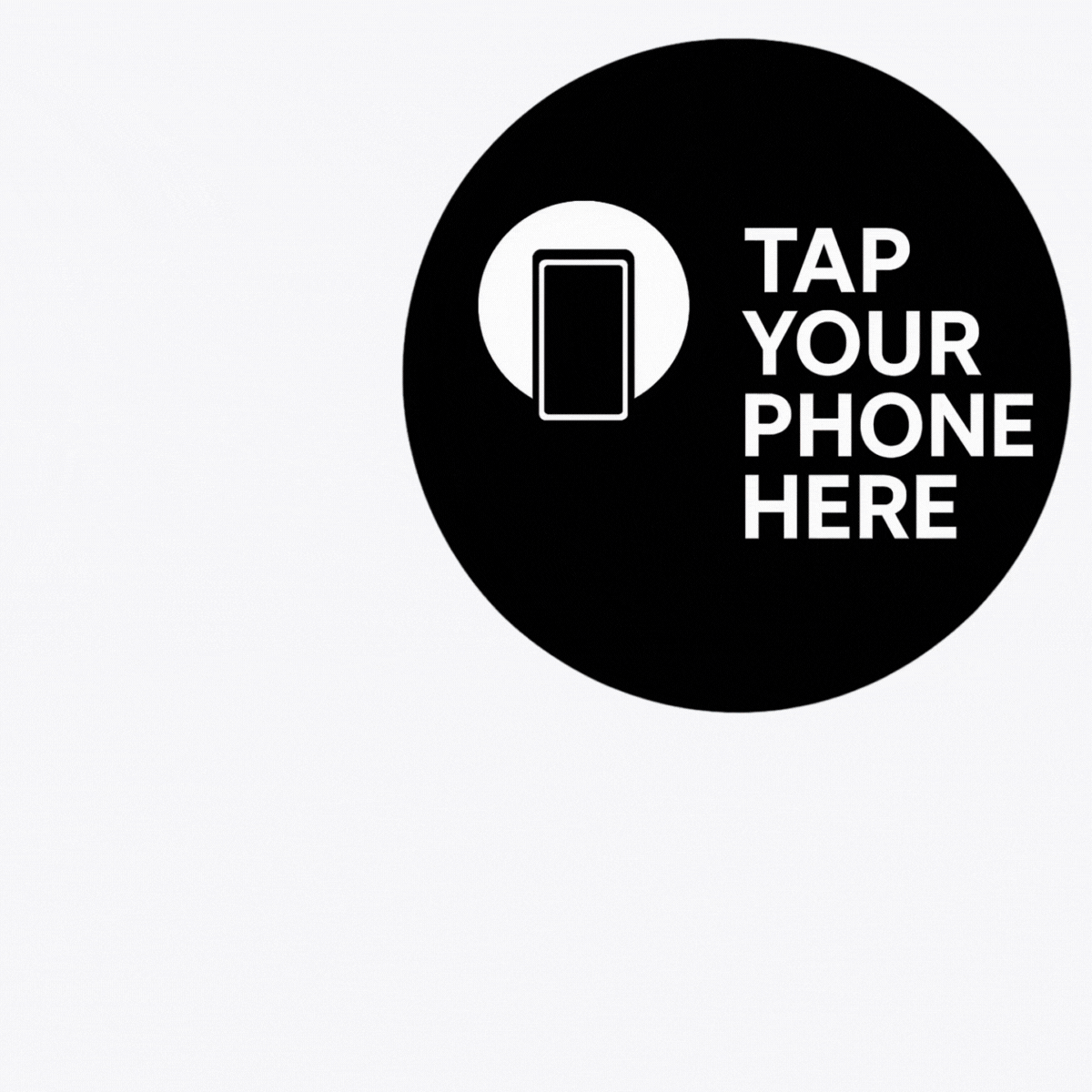 StablishTap NFC giving demonstration